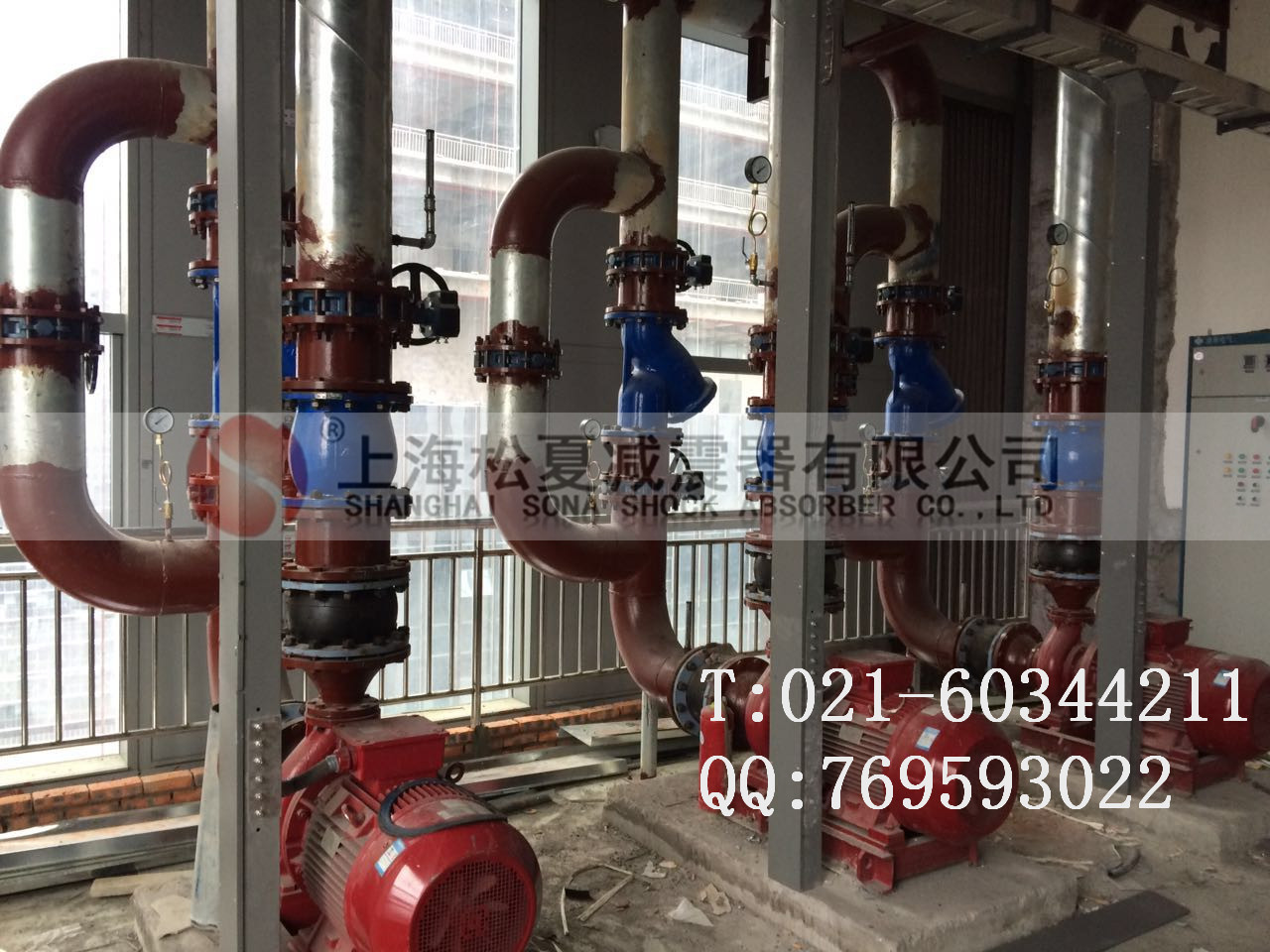 ?？松梨诿摎鈾C采用上海松夏橡膠接頭